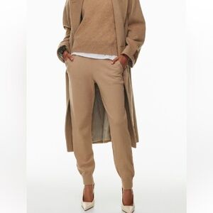 Babaton Beige/Tan Track Jogger Pants